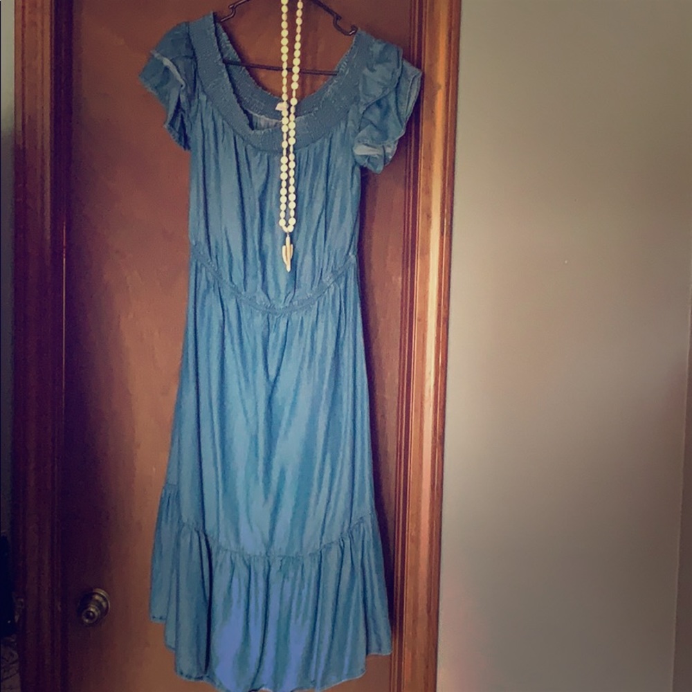 Denim dress
